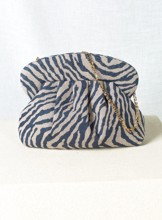 JYWAS SMALL – ZEBRA BLUE