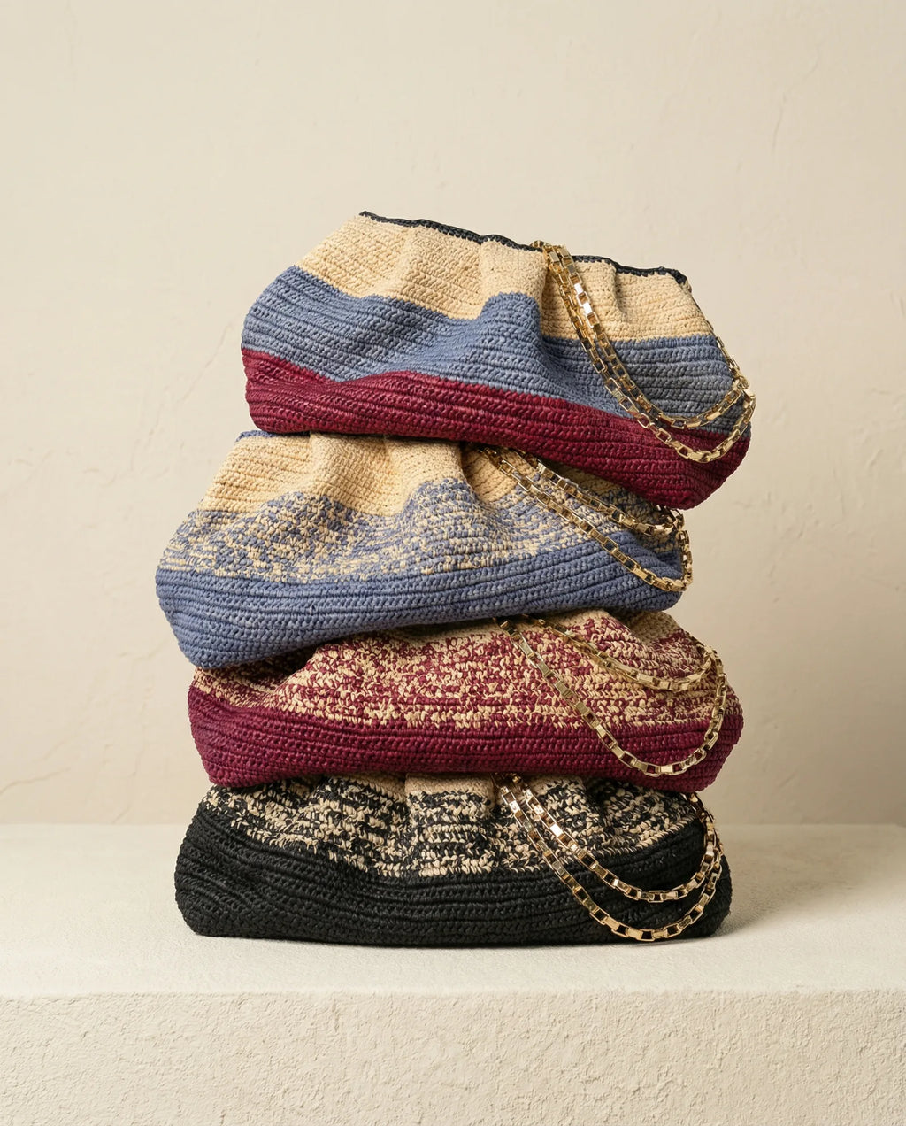 LE PUFF CROCHET - METIS GRENAT